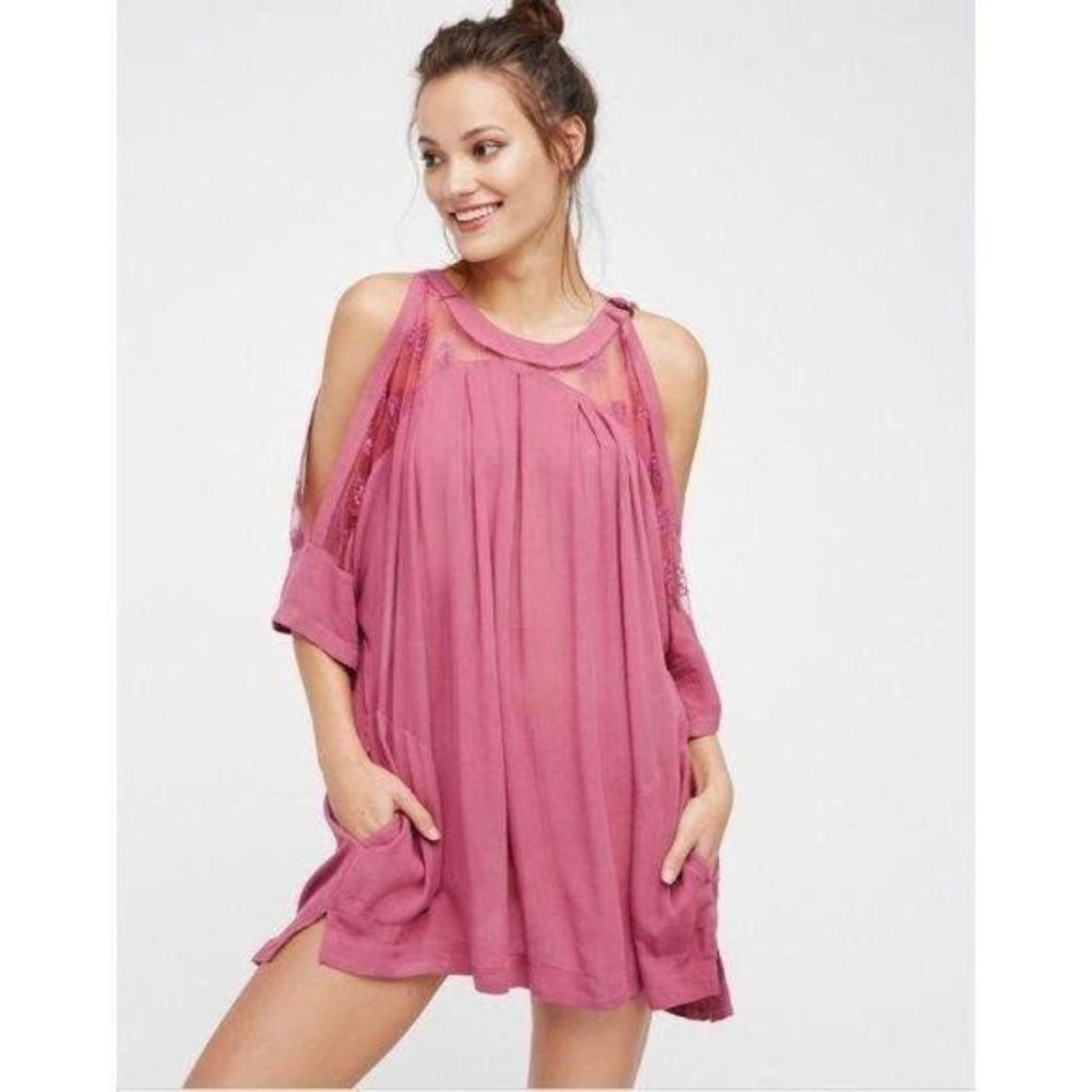 Free People Beachy and Peachy Tunic
